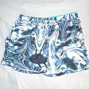 No Boundaries Marble Swim Trunks